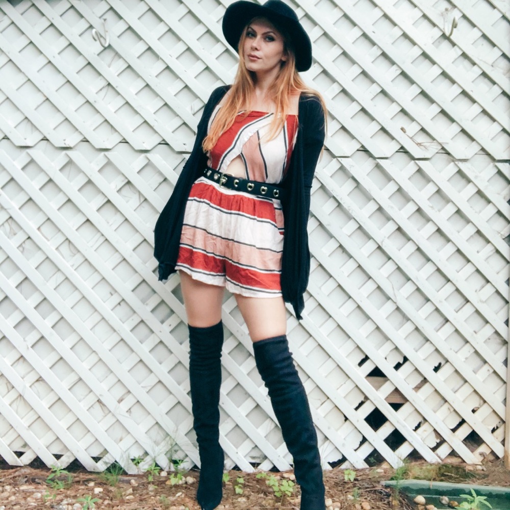 Over the knee boot